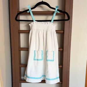 Janie and Jack Girls Terry Cloth Tank Top Dress